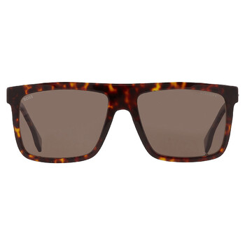 Polarized Bronze Browline Sunglasses BOSS 1440S 0086SP