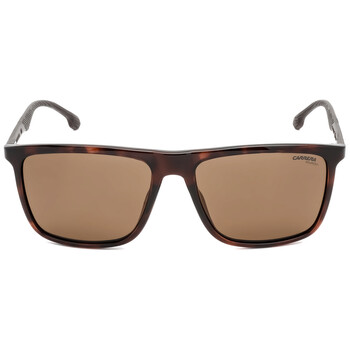 Polarized Bronze Rectangular Sunglasses CARRERA 8032S 0086SP