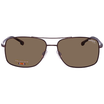 Polarized Bronze Rectangular Sunglasses CARRERA 8040S 009QSP
