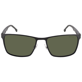 Polarized Green Rectangular Sunglasses CARRERA 8048S 07ZJUC