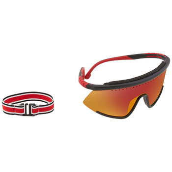 Red Multilayer Shield Sunglasses HYPERFIT 10S 0BLXUZ