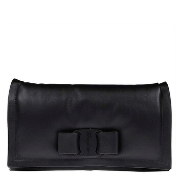 Salvatore Ferragamo Viva Bow Mini Bag in Black