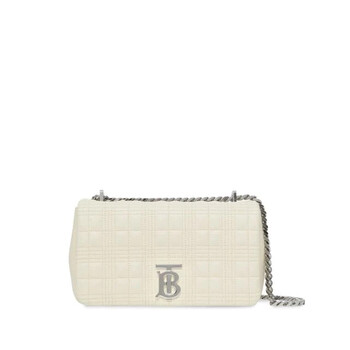 Small Lola Quilted Bag  Pale Vanilla
