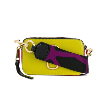 The Snapshot Small Camera Bag In Chartreuse Multi