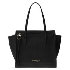 Black Amy Shopping Tote Bag