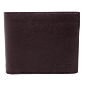 Coach 3in1 Calf Leather Wallet In Mahogany