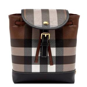 Dark Birch Brown Giant Check Micro Backpack