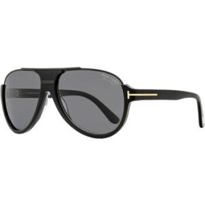 Dimitry Polarized Smoke Pilot Sunglasses FT0334 01D
