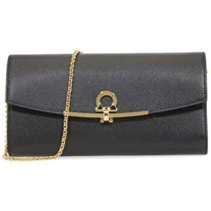 Gancini Mini Bag in Black