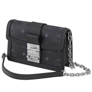 Gretl Crossbody in Black Visetos