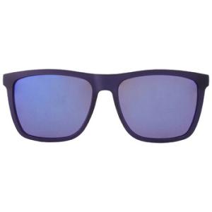 Grey Blue Mirror Rectangular Sunglasses CARRERA 5041S 0RCTXT