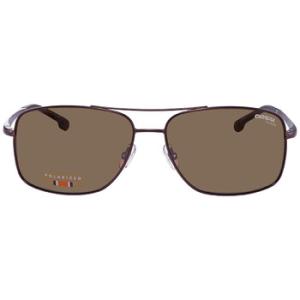 Polarized Bronze Rectangular Sunglasses CARRERA 8040S 009QSP
