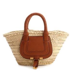 Raffia Small Marcie Basket Bag