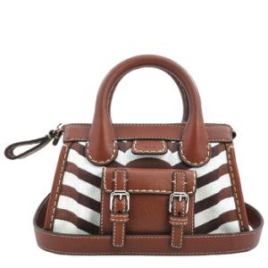 Sepia Brown Edith Top Handle Bag