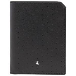 Urban Racing Black Leather Spirit Vertical Wallet