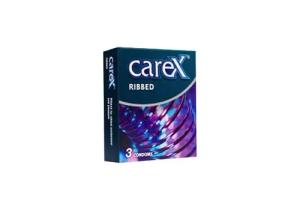 პრეზერვატივი Carex Ribbed #3