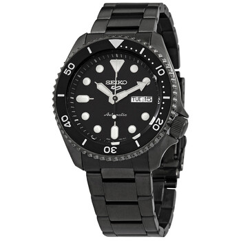 5 Sports Automatic Black Dial Watch SRPD65K1