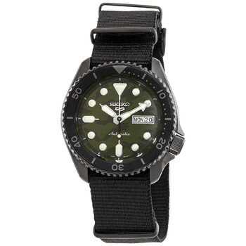 5 Sports Automatic Green Dial Watch SRPJ37