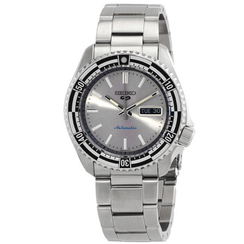 5 Sports Automatic Silver Dial Watch SRPK09K1
