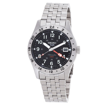 5 Sports GMT Automatic Black Dial Watch SSK023K1