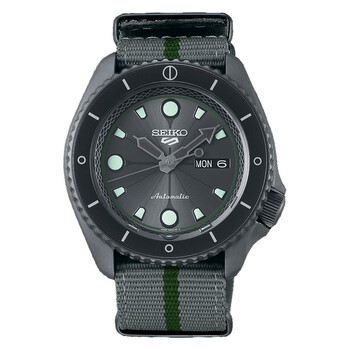 5 Sports Naruto  Boruto Limited Edition Automatic Grey Dial Watch SRPF75K1