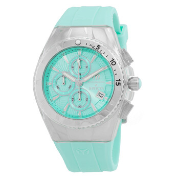 Air Chronograph Quartz Aqua Blue Dial Watch TM122001