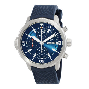 Aquatimer Deep Two Chronograph 44 Automatic Blue Dial Watch IW376806