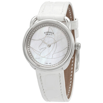 Arceau Cavales Quartz Mother of Pearl Dial Watch 045231WW00