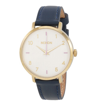 Arrow Quartz Grey Dial Blue Leather Watch A109115100