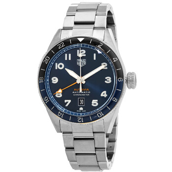 Autavia Automatic Blue Dial Batman Bezel Watch WBE511A.BA0650