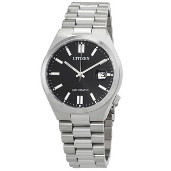 Automatic Black Dial Watch NJ015081E