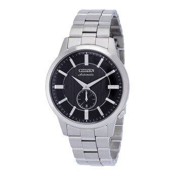 Automatic Black Dial Watch NK500098E