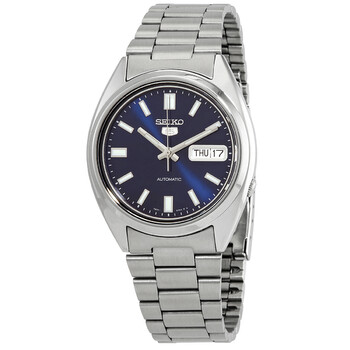 Automatic Blue Dial Stainless Steel Watch SNXS77K1