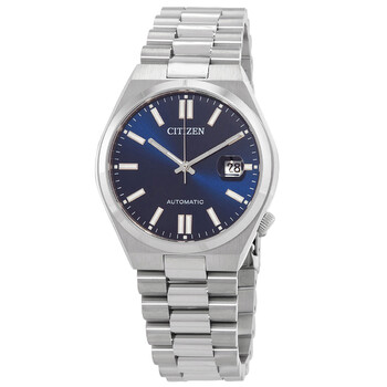 Automatic Blue Dial Watch NJ015081L