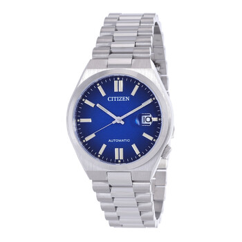 Automatic Blue Dial Watch NJ015188L