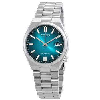 Automatic Blue Dial Watch NJ015188X