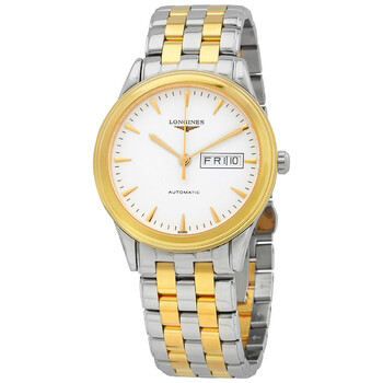 Automatic White Dial Watch L4.899.3.22.7