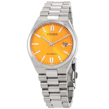 Automatic Yellow Dial Watch NJ015081Z