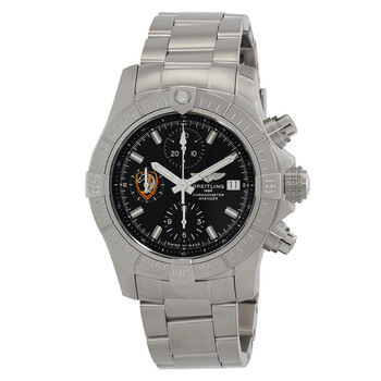 Avenger Chronograph Fursan Al Emarat Automatic Chronometer Black Dial Watch A13385101B2A1