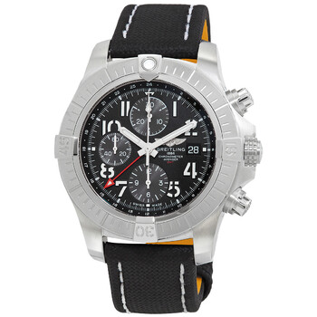 Avenger Chronograph GMT Automatic Chronometer Black Dial Watch A24315101B1X2