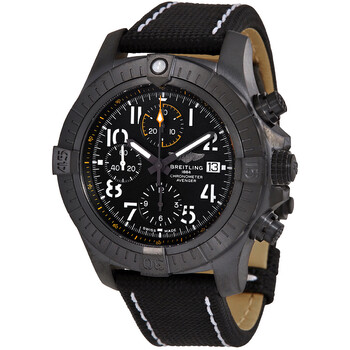 Avenger Night Mission Chronograph Automatic Chronometer Black Dial Watch V13317101B1X2
