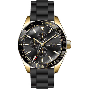 Aviator Quartz Black Dial Watch