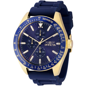Aviator Quartz Blue Dial Watch