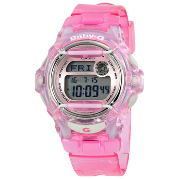 Baby G Pink Resin Digital Watch BG169R4