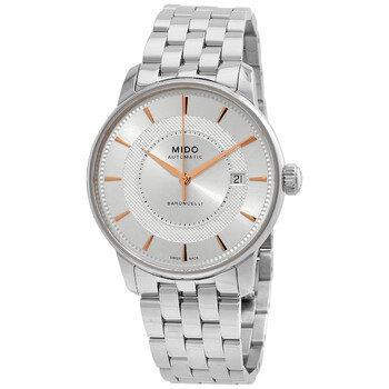 Baroncelli Automatic Silver Dial Watch M0374071103101