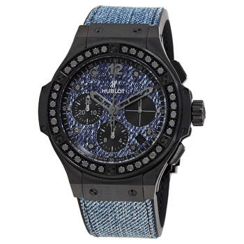 Big Bang Jeans Chronograph Automatic Crystal Watch 341.CX.2740.NR.1200.JEANS