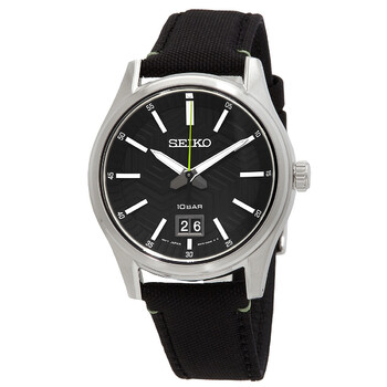 Big Date Quartz Black Dial Watch SUR517P1