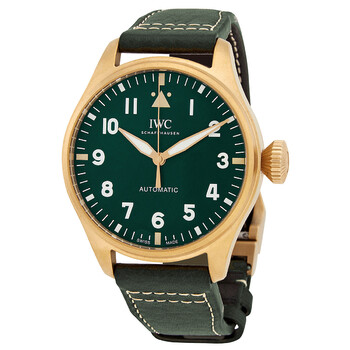 Big Pilot Bronze Spitfire Automatic Green Dial Watch IW329702