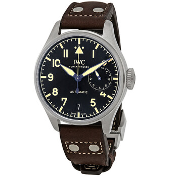 Big Pilots Automatic Black Dial Watch IW501004
