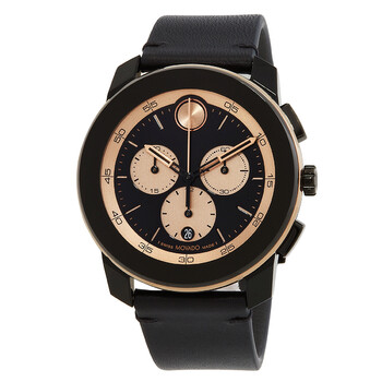 Bold TR90 Chronograph Quartz Black Dial Watch